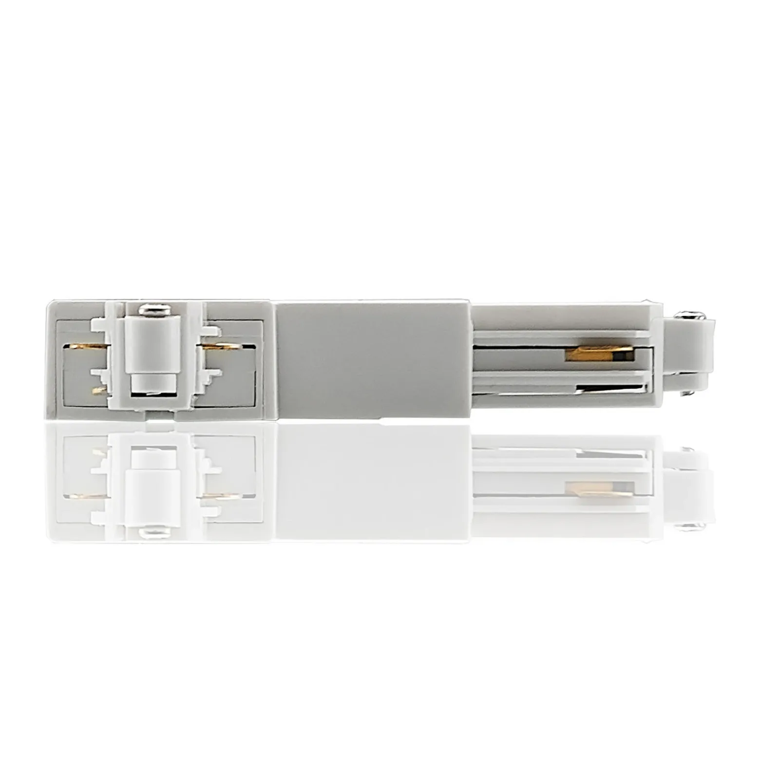 Conector de esquina Lindby Linaro, blanco, sistema de riel monofásico