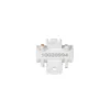Conector de esquina Lindby Lumaro, blanco, plástico