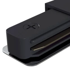 Conector de riel, riel monofásico rígido, negro
