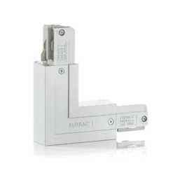 Conector en L Eutrac conductor de protección Innes, plata
