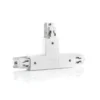 Conector en T Ivela tierra derecha, blanco