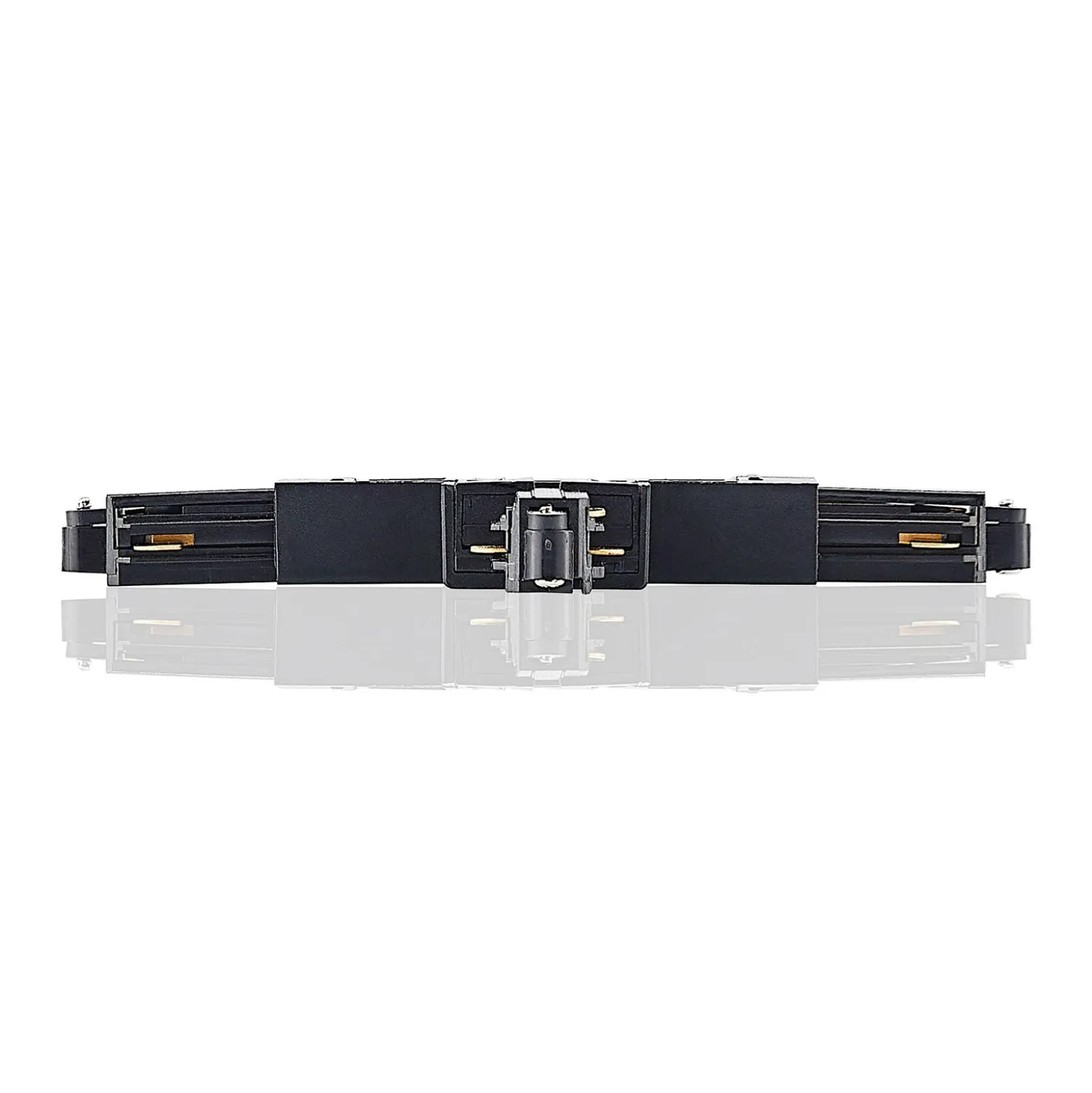 Conector en T Lindby Linaro, negro, sistema de riel monofásico