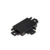 Conector en T Lindby Lumaro, negro, 5,4 cm, plástico