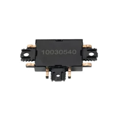 Conector en T Lindby Lumaro, negro, 5,4 cm, plástico
