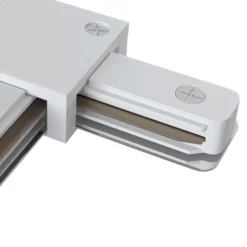 Conector en T Riel, riel monofásico, blanco