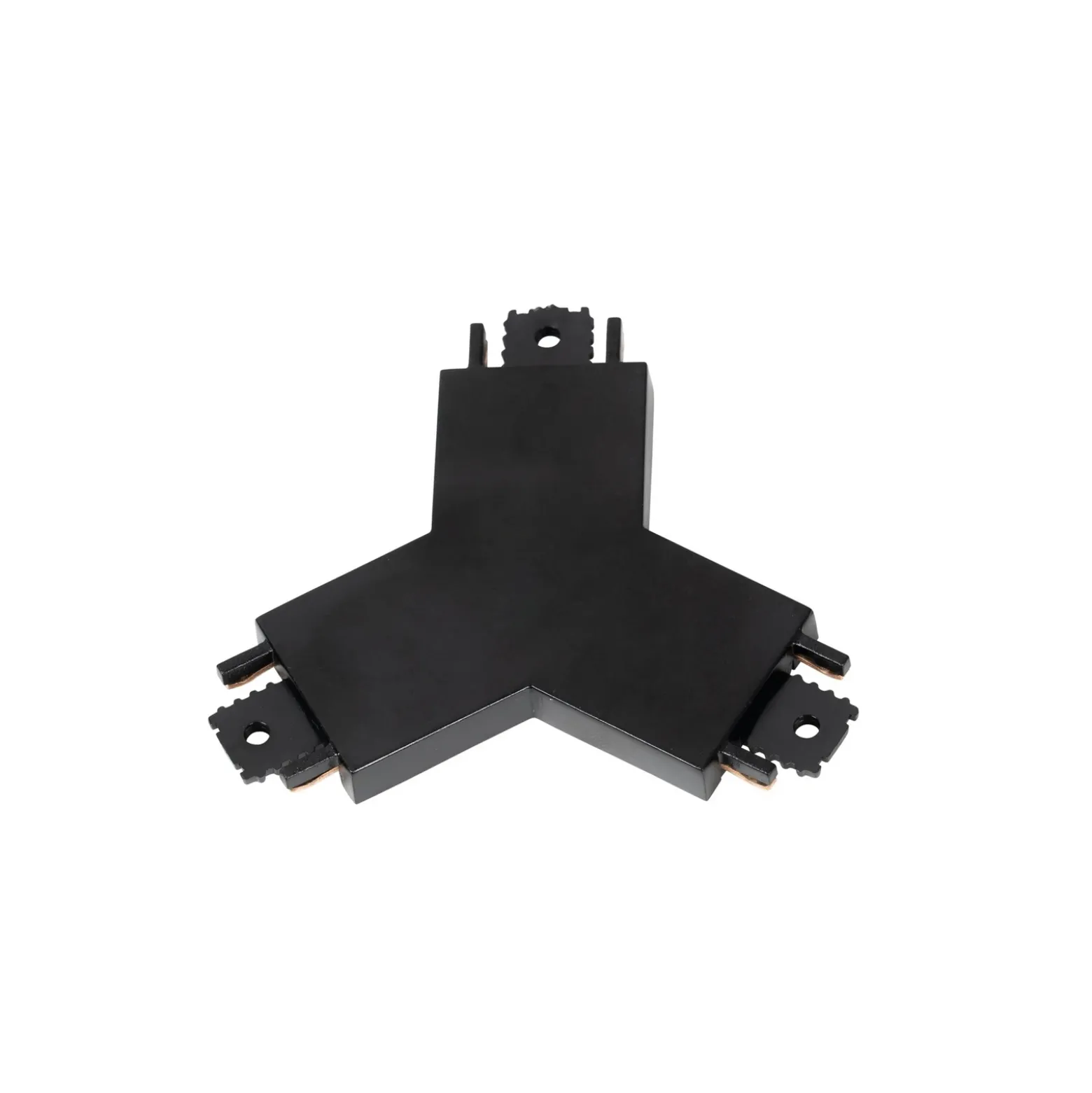 Conector en Y Lindby Lumaro, negro, 7,85 cm, plástico