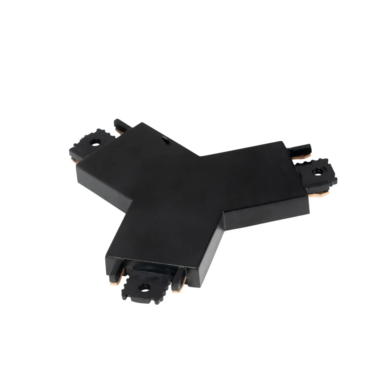 Conector en Y Lindby Lumaro, negro, 7,85 cm, plástico