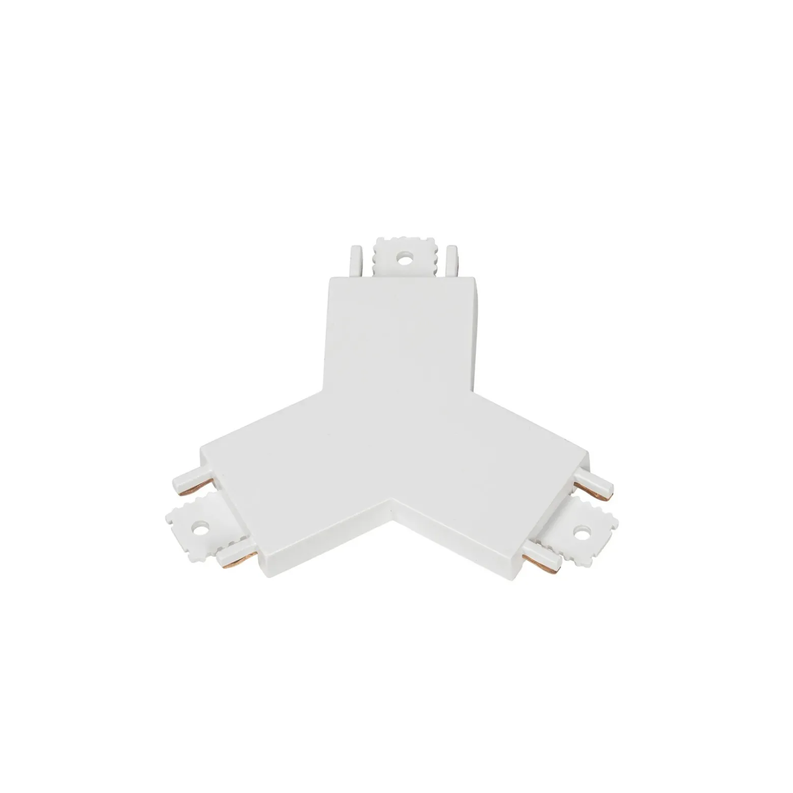 Conector en Y Lumaro de Lindby, blanco, 7,85 cm, plástico