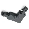 Conector esquina protector DUOline interior, negro