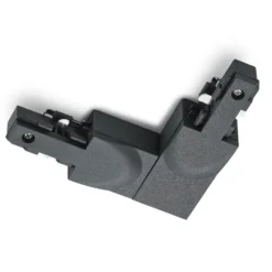 Conector esquina protector DUOline interior, negro
