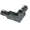 Conector esquina protector DUOline exterior, negro