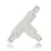 Conector Eutrac T tierra interior derecha, blanco
