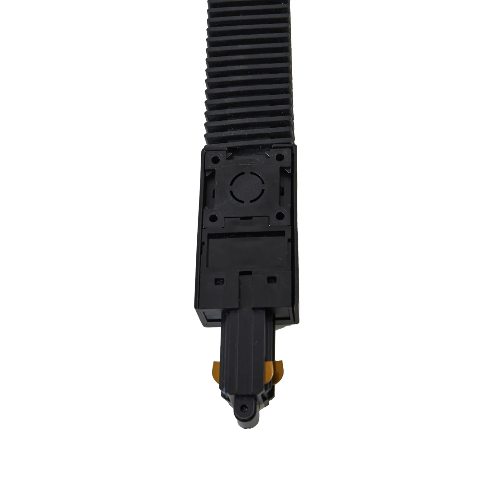 Conector Lindby Flex Linaro, negro, sistema de riel monofásico