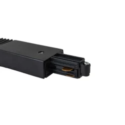 Conector Lindby Flex Linaro, negro, sistema de riel monofásico