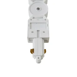 Conector Lindby Linaro, blanco, ajustable, 1 fase