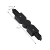 Conector Lindby Linaro, negro, ajustable, 1 fase