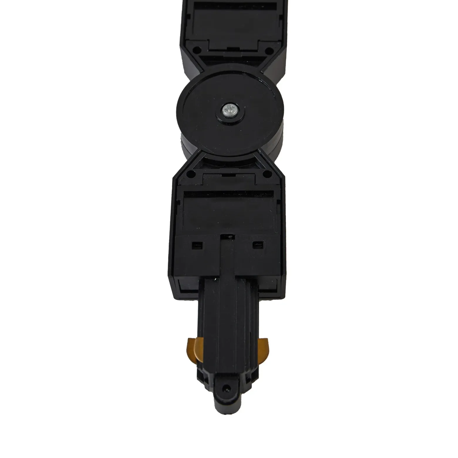 Conector Lindby Linaro, negro, ajustable, 1 fase