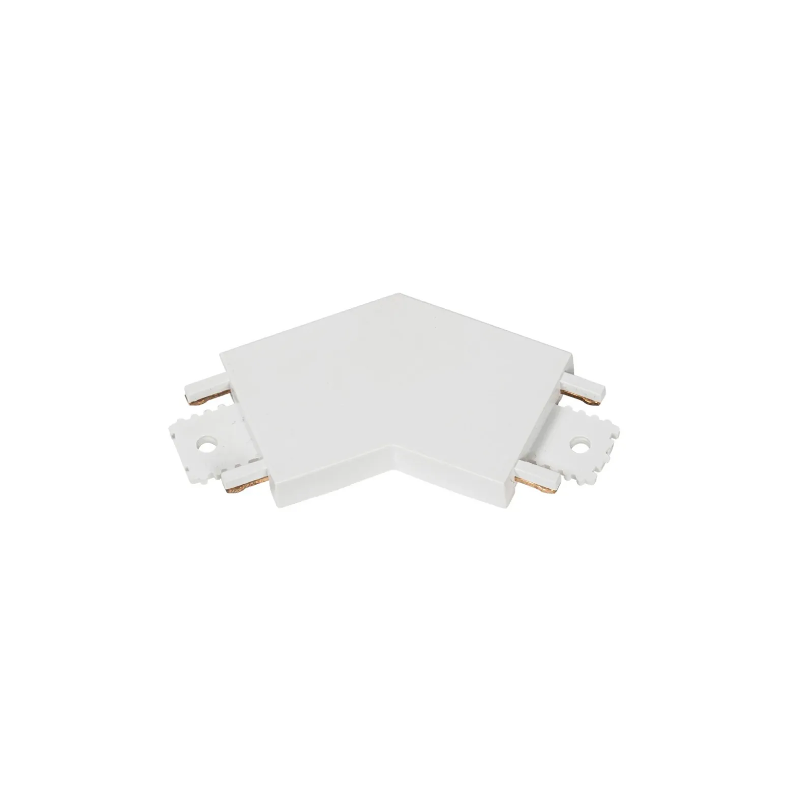Conector Lindby Lumaro, blanco, 135°, plástico