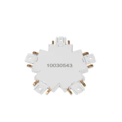 Conector Lindby Lumaro, 5 vías, blanco, plástico