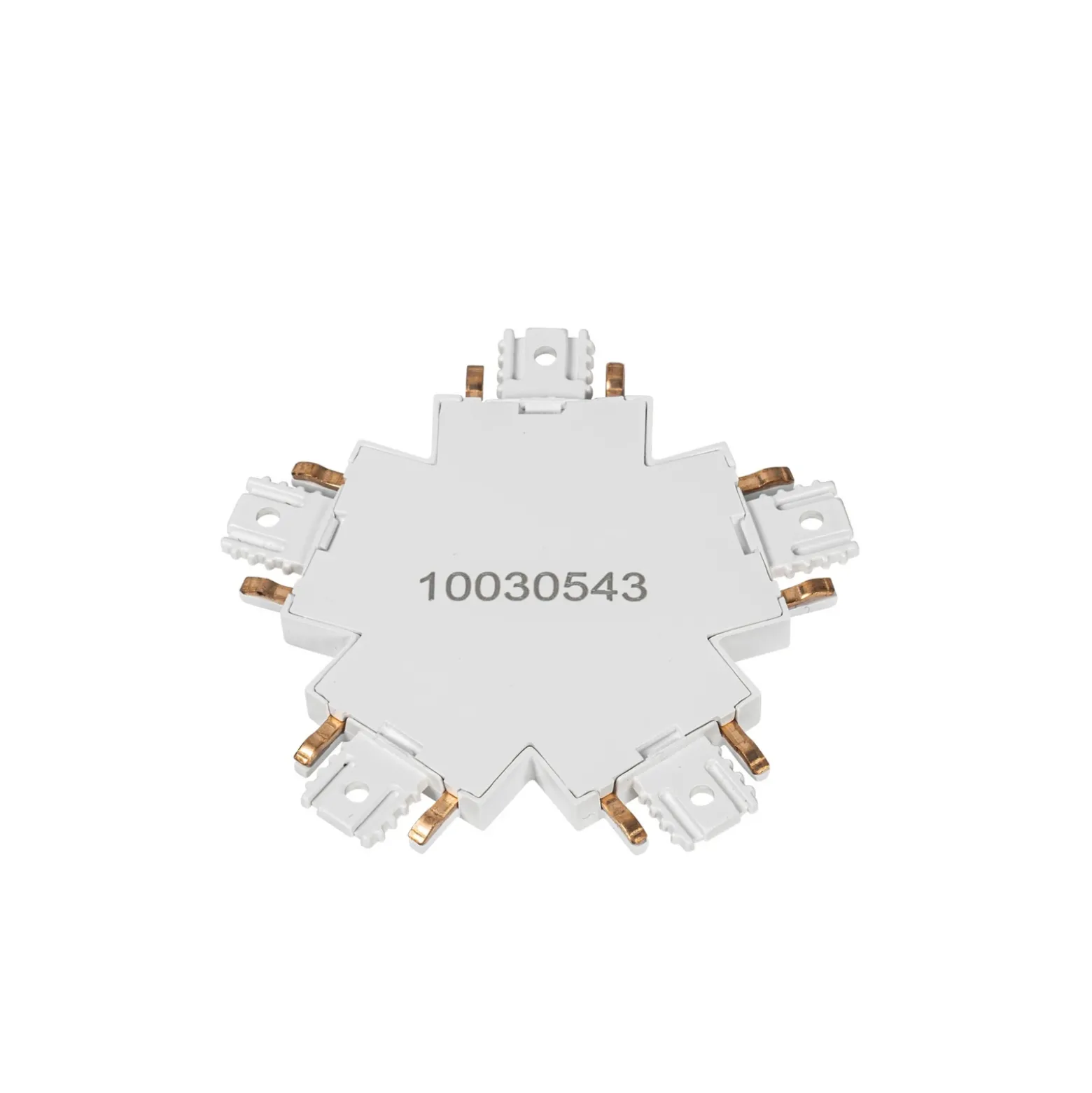 Conector Lindby Lumaro, 5 vías, blanco, plástico
