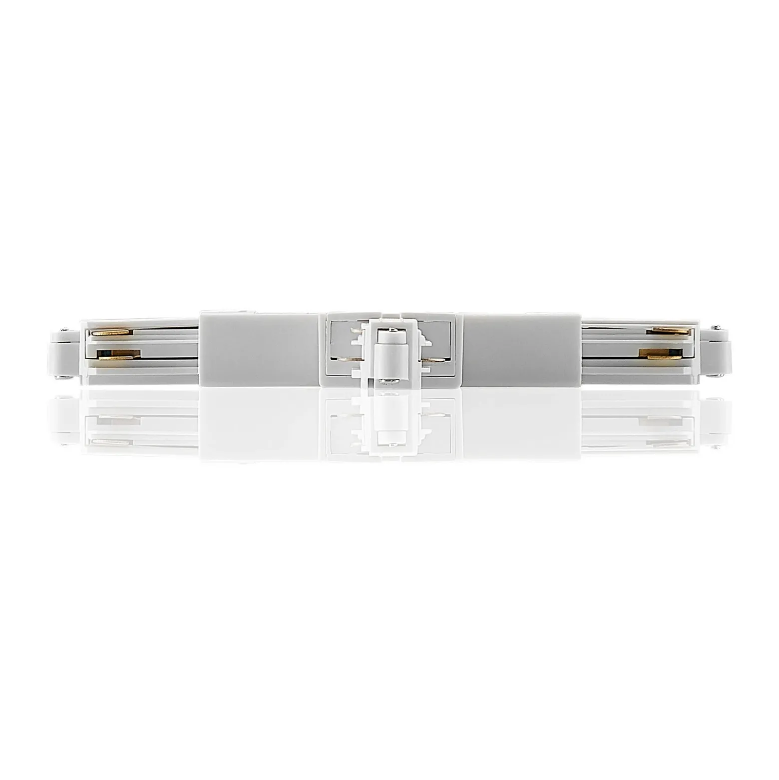 Conector Lindby X Linaro, blanco, sistema de riel monofásico