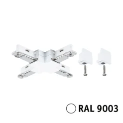 Conector Paulmann URail X, blanco señal, máx. 1000 W