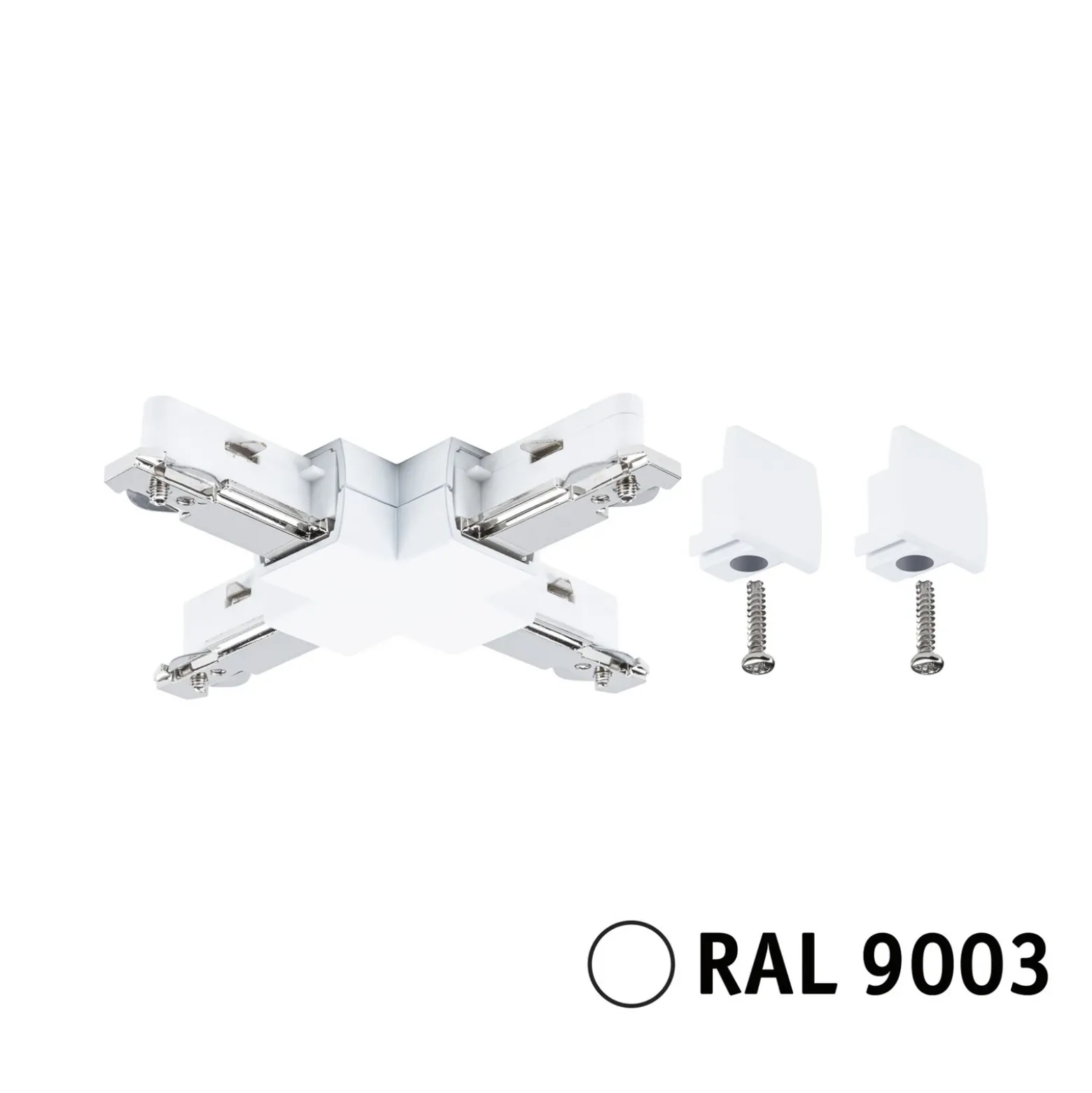Conector Paulmann URail X, blanco señal, máx. 1000 W