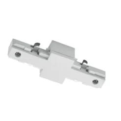Conector recto DUOline de sistema bifásico, blanco