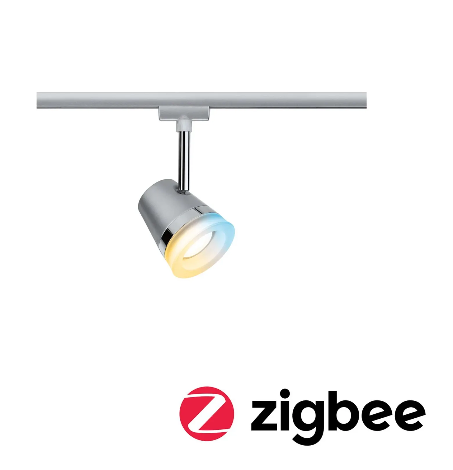 Cono URail Paulmann, ZigBee, CCT, cromo mate