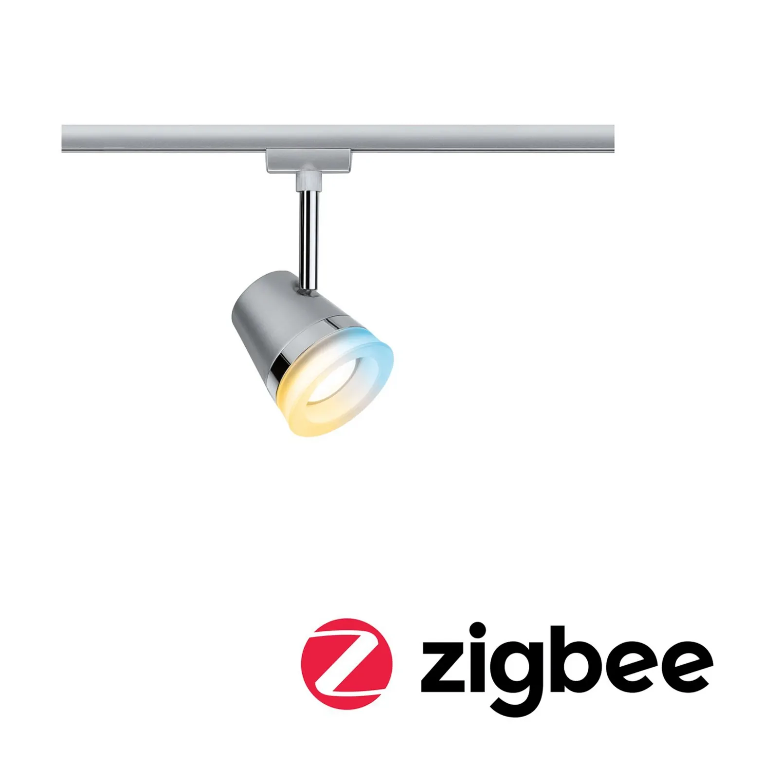 Cono URail Paulmann, ZigBee, CCT, cromo mate