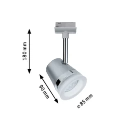 Cono URail Paulmann, ZigBee, CCT, cromo mate