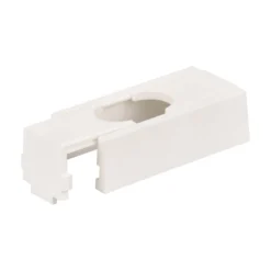 Cubierta para DUOline riel bifásico blanco mate