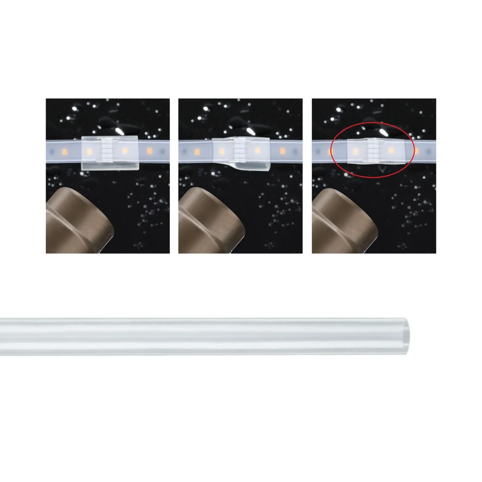 Cubierta prot. agua para tiras LED YourLED