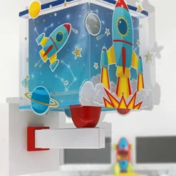 Dalber Rocket aplique infantil con enchufe