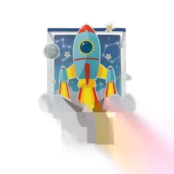 Dalber Rocket aplique infantil con enchufe