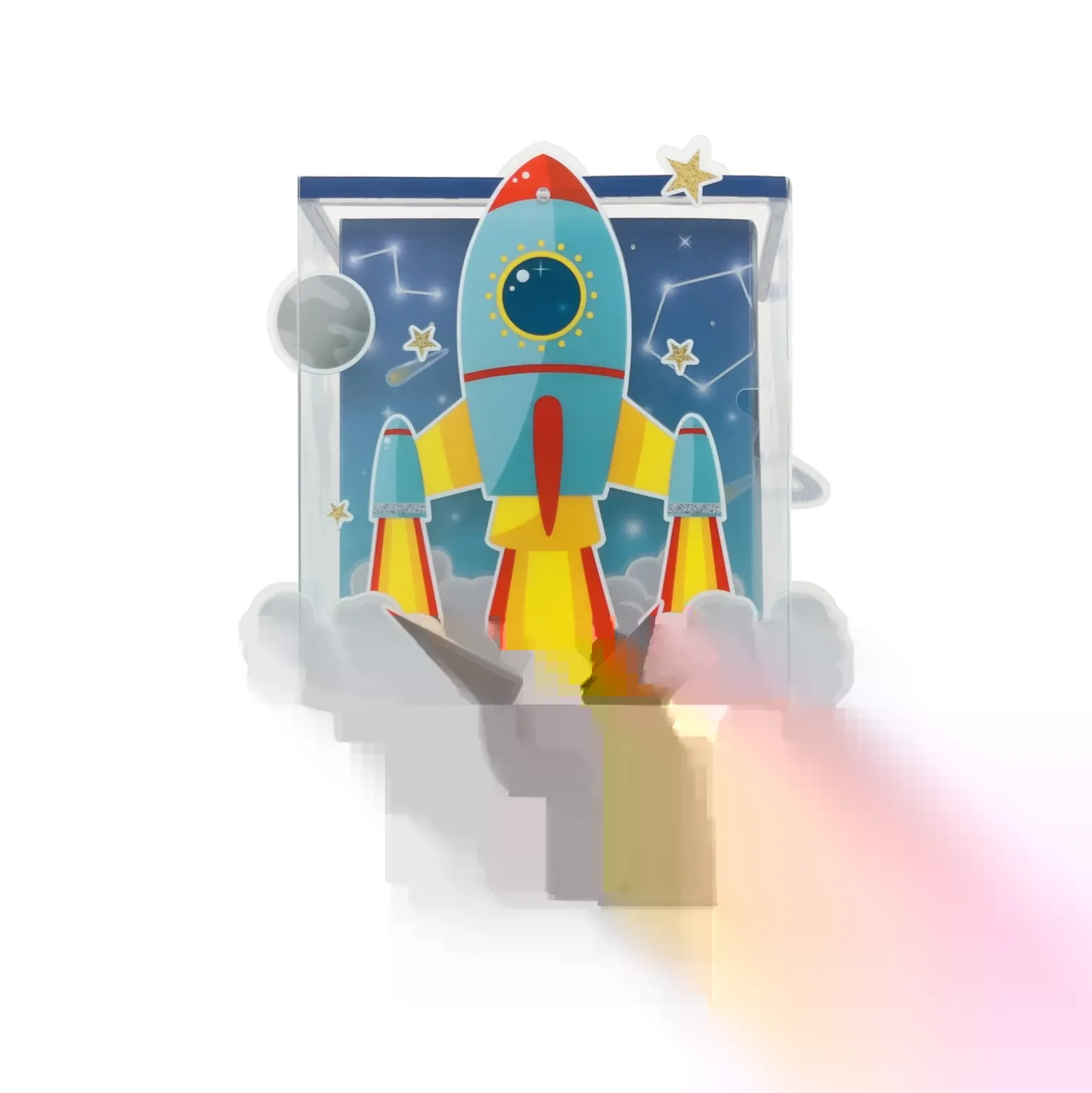 Dalber Rocket aplique infantil con enchufe