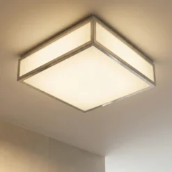 Decor Walther Bauhaus 3 N plafón LED cromo