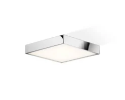 Decor Walther Cut plafón LED, cromo, 30x30cm