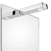 Decor Walther Flat 1 lámpara de clip LED, cromo