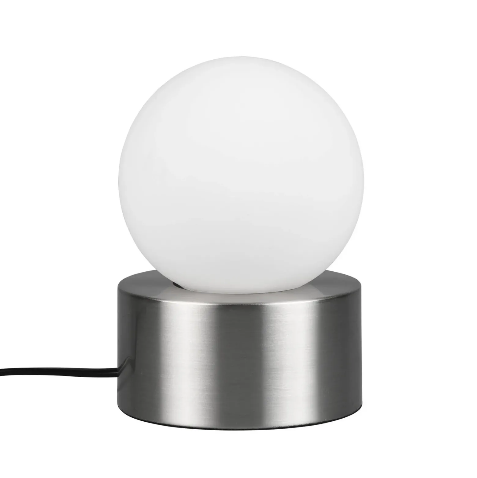 De mesa Countess vidrio opalino, base metal níquel