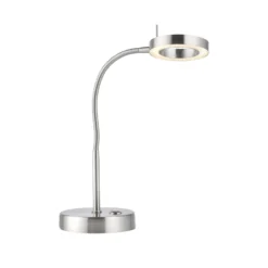 De mesa LED Hensko brazo flexible, dimmer táctil