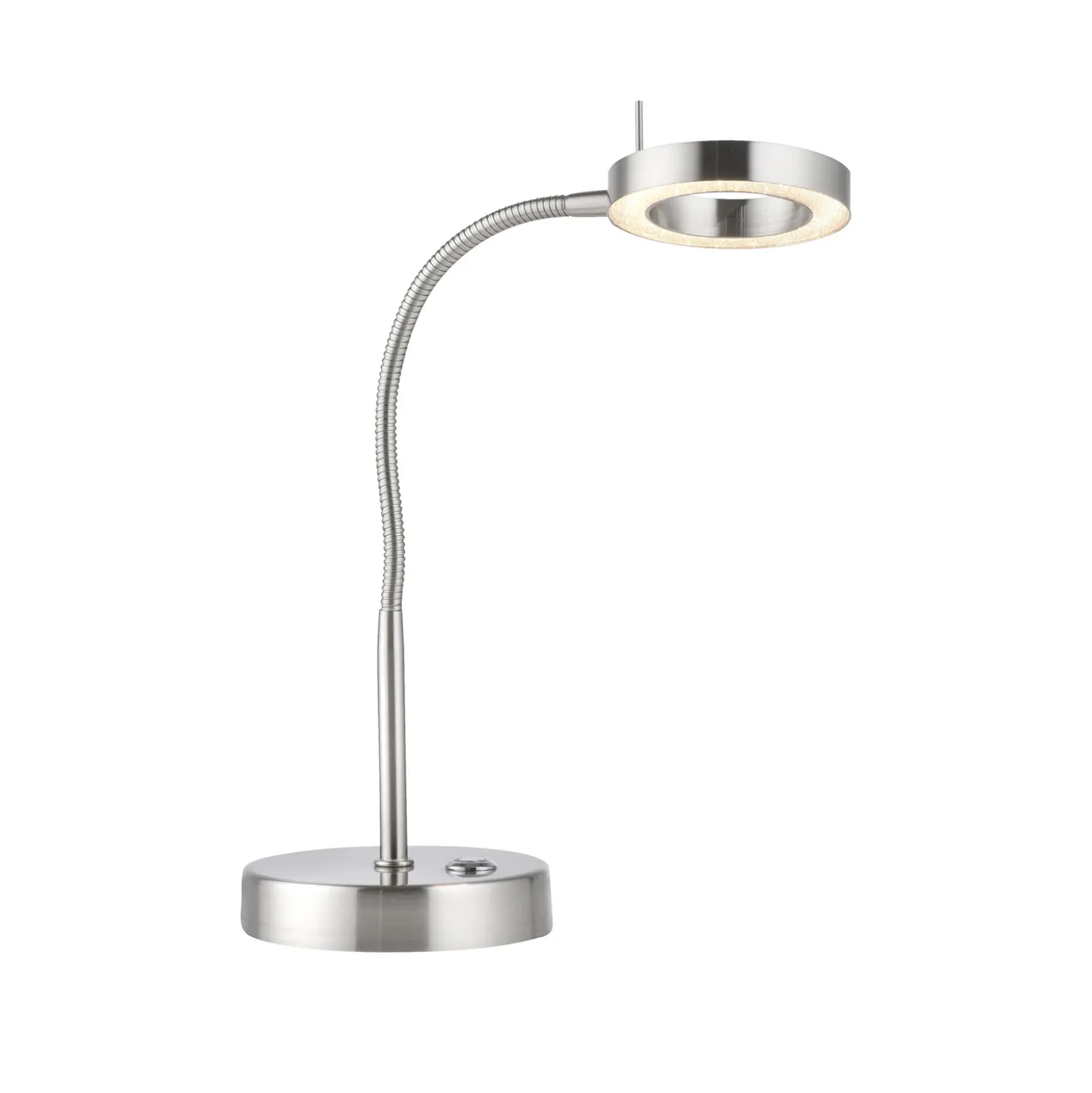 De mesa LED Hensko brazo flexible, dimmer táctil