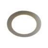 De mueble empotrada LED FAR 58, acero 3W 3.000K