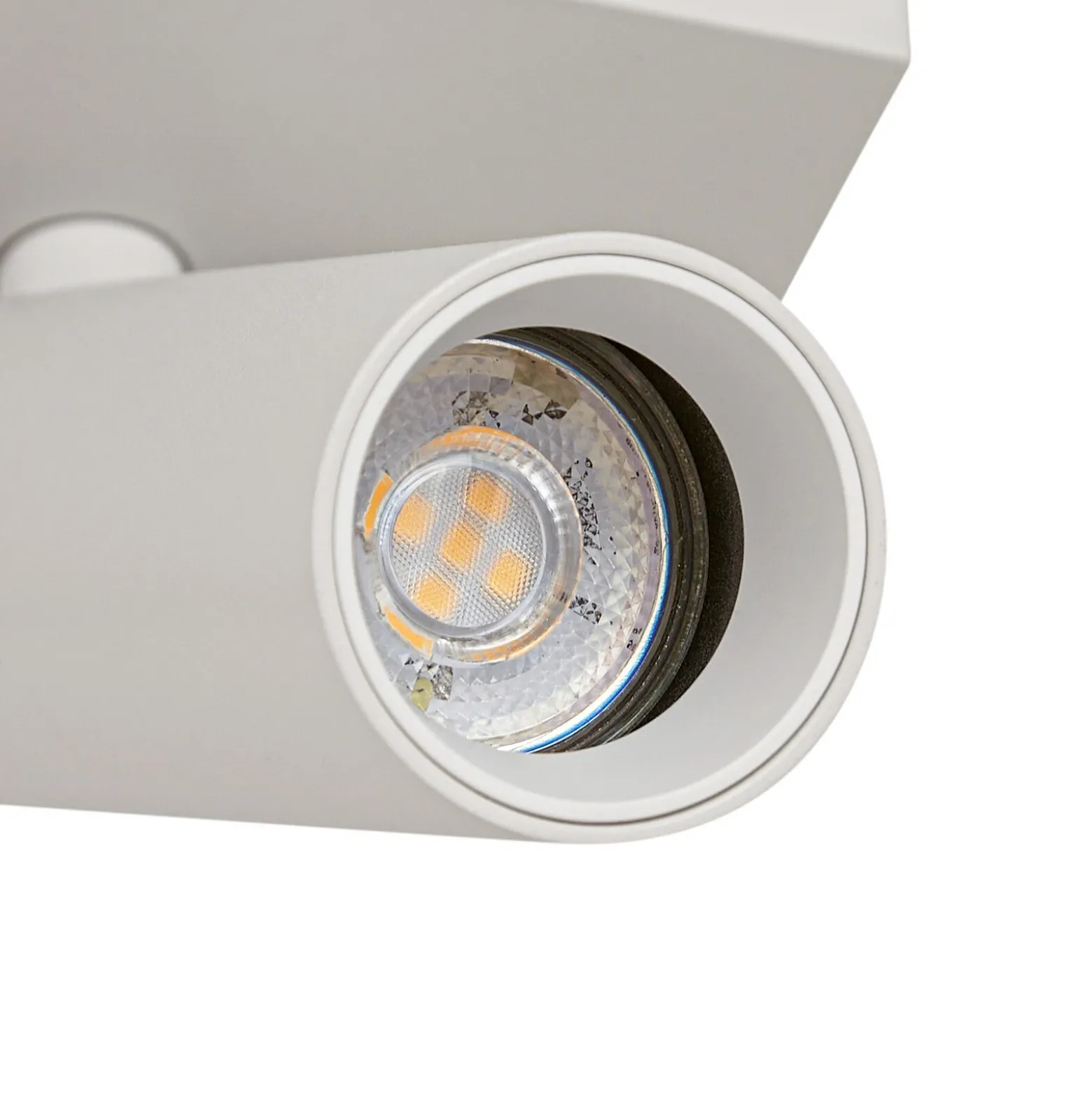 Downlight Arcchio Brinja Slim, blanco, 1 luz, GU10 MR11