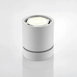 Downlight Arcchio Mabel, Ø 12 cm, blanco, orientable, GU10