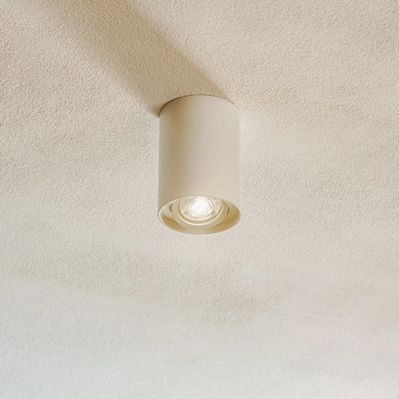 Downlight Bima, redondo blanco