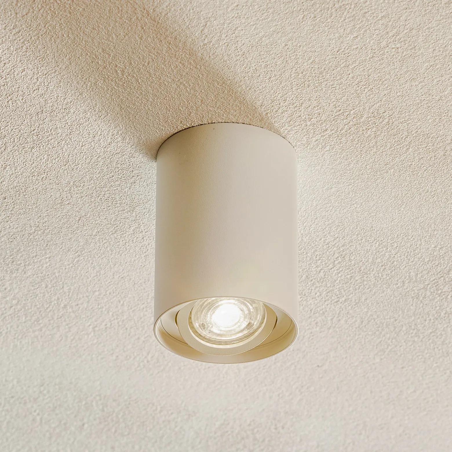 Downlight Bima, redondo blanco