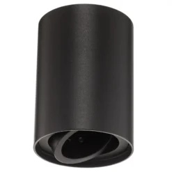 Downlight Bima, redondo negro