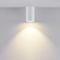 Downlight CAN, blanco, IP20, Ø 6 cm, metal, GU10