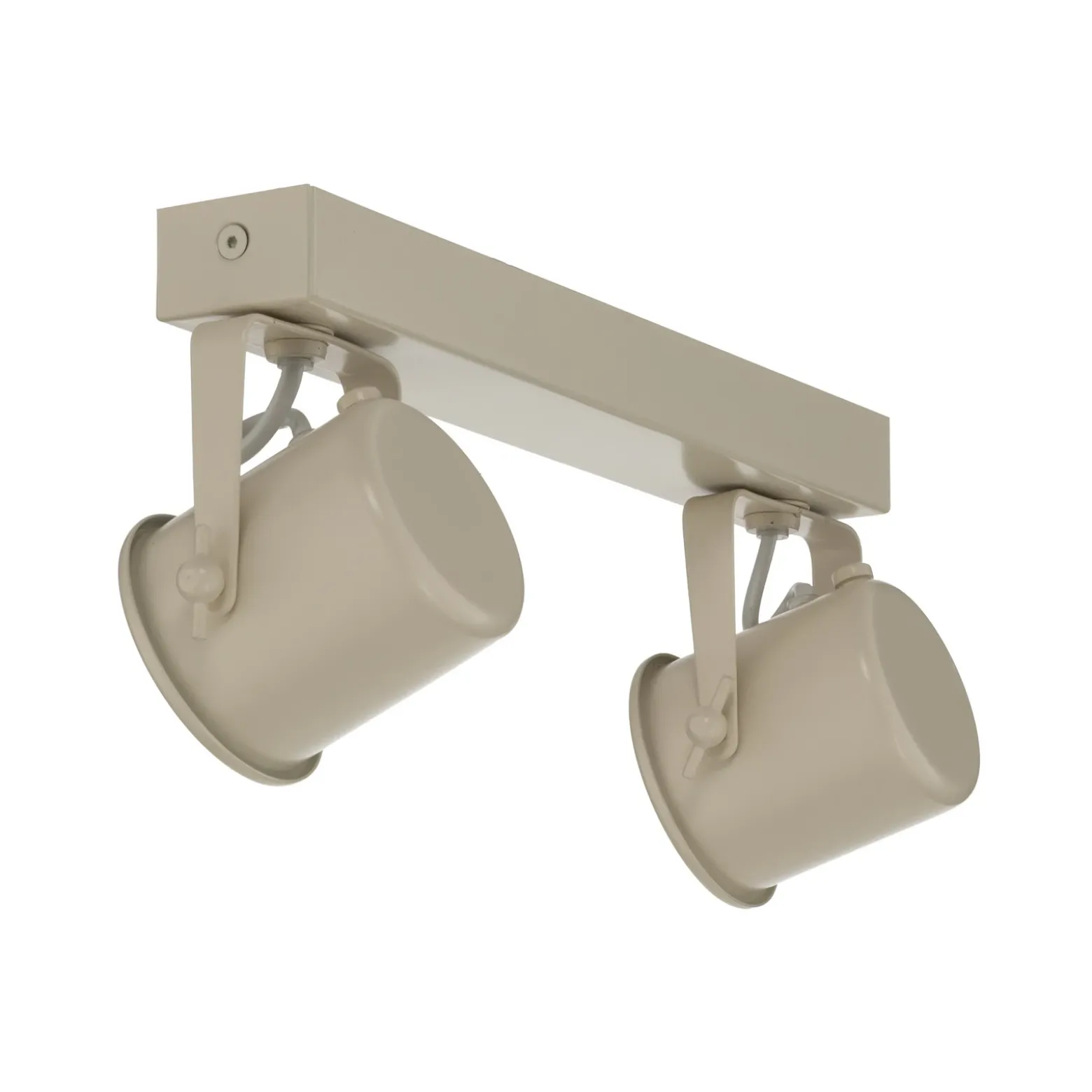 Downlight Canico, 2 luces, color crema